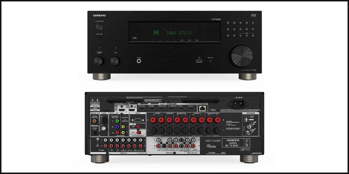 Onkyo Details New 9.2 Channel TX-RZ30 AV Receiver — Could Be Used as AV Processor for Rooms, Too