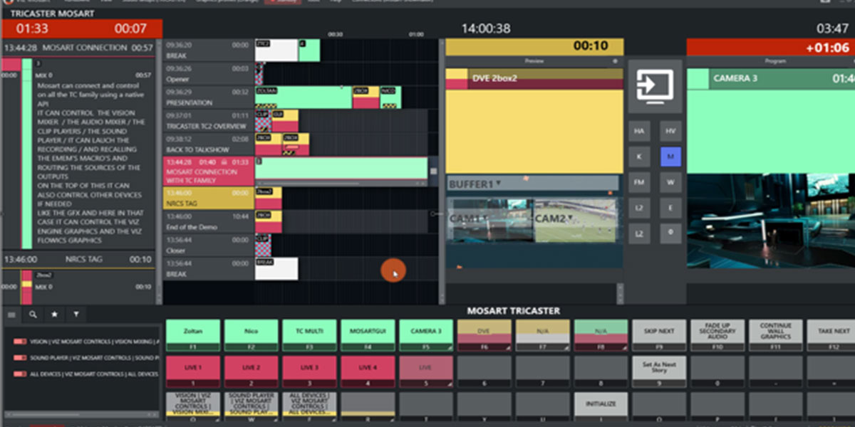 Panasonic KAIROS Esports and Production Platform is Already Working with Vizrt’s Viz Mosart