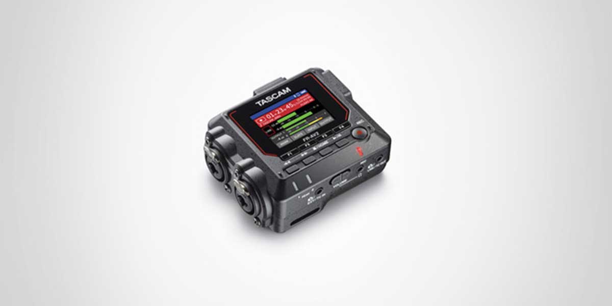 Tiny Tascam Audio Field Recorder Includes Timecode Too
