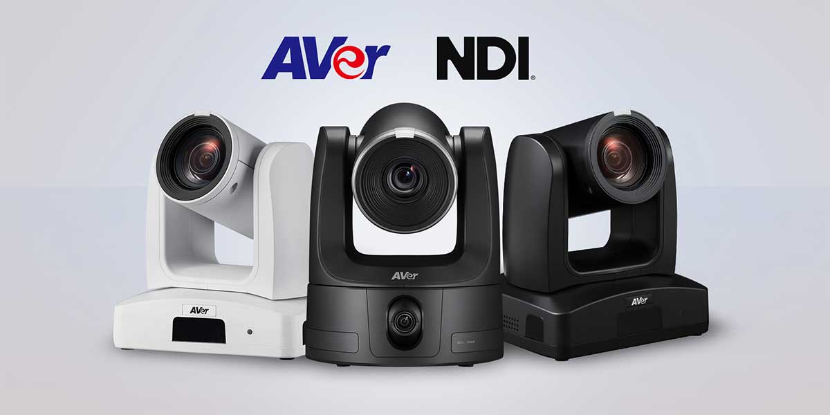 AVer to Standardize NDI Across All Pro AV Cameras with Free Firmware Upgrade