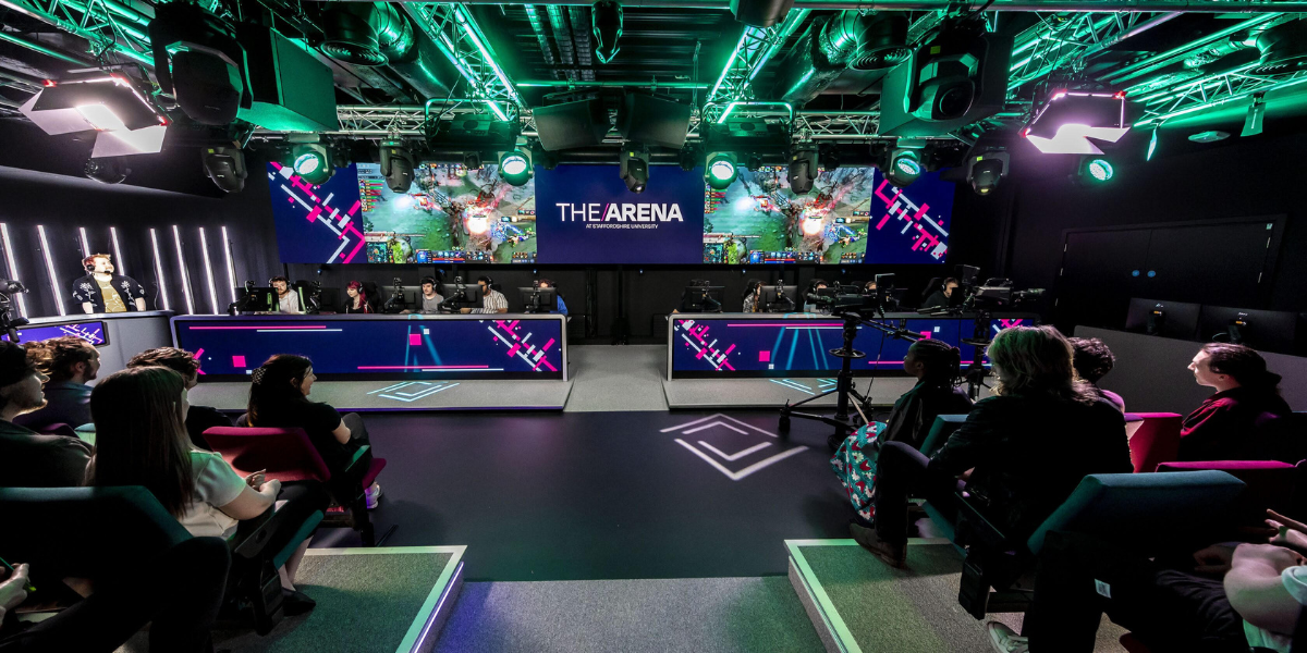 Staffordshire University Builds eSports Broadcast Studio with Panasonic KAIROS