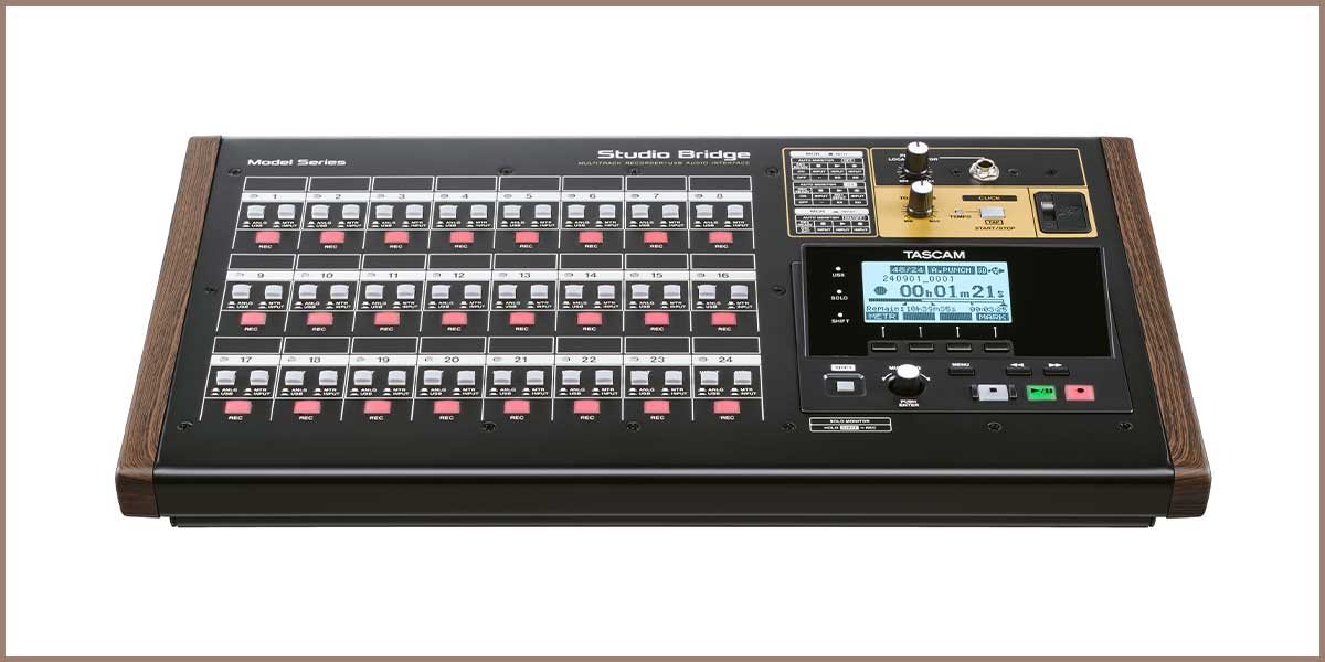 Tascam Introduces Studio Bridge: A Seamless Solution for Recording and Mixing