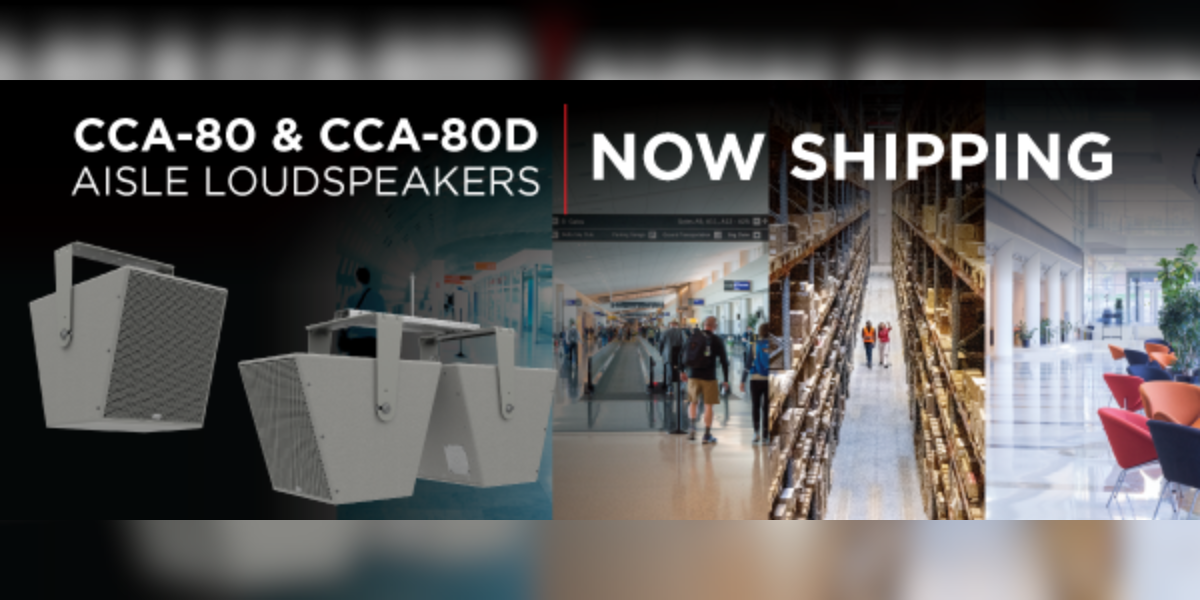 Biamp Unveils Aisle Speakers for Retail, Sports Complexes, and Entertainment Venues