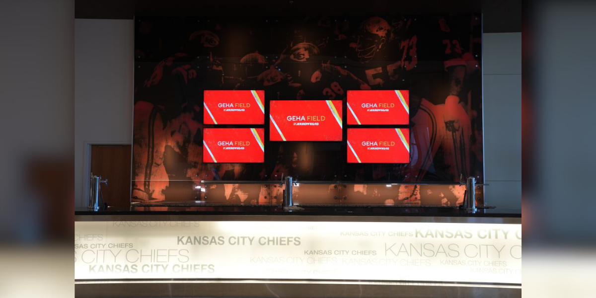 Sony’s Display Technology Scores Extra Points in the Kansas City Chiefs’ Premium Spaces at GEHA Field at Arrowhead Stadium