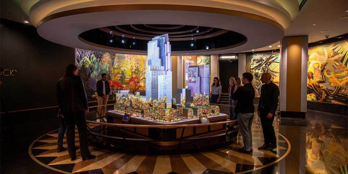 Disguise Brings Holograms and Immersive Projection to Rockefeller Center Welcome Gallery