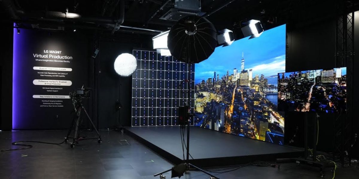 LG Opens Virtual Production Studio, Expands Investment in XR Technology