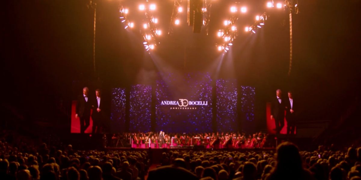 OSA International Uses AbsenLive Saturn Series LED for Andrea Bocelli’s U.S. Tour