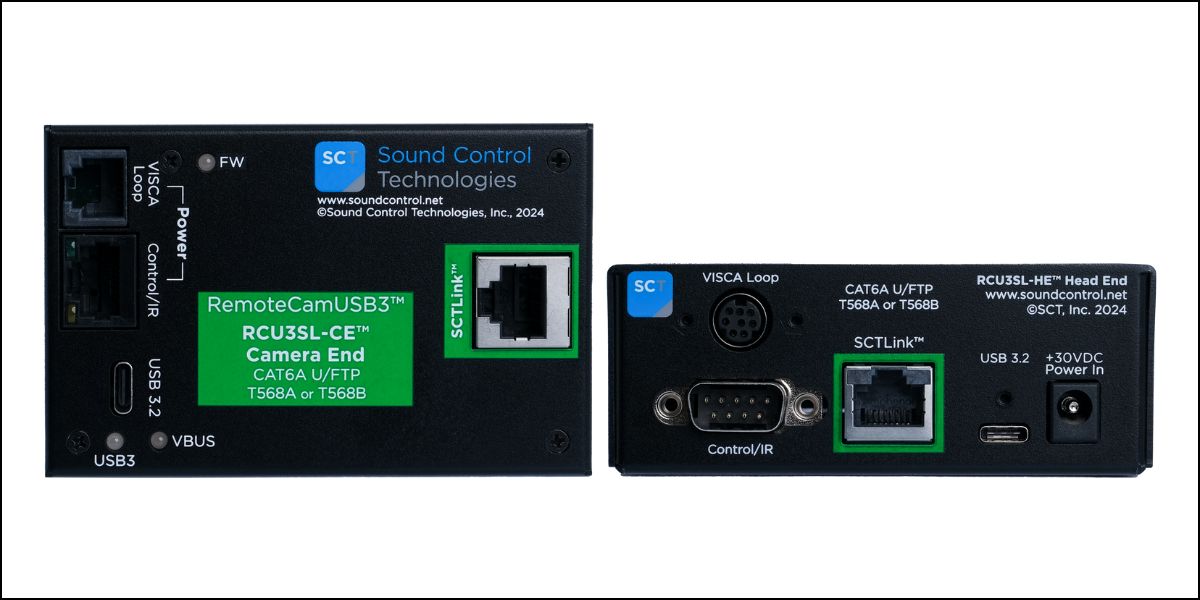 Sound Control Technologies Launches RCU3SL USB 3.2 Extension System