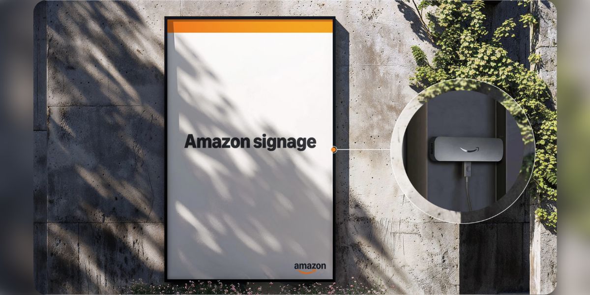 Korbyt Anywhere Now Available on Amazon Signage Stick