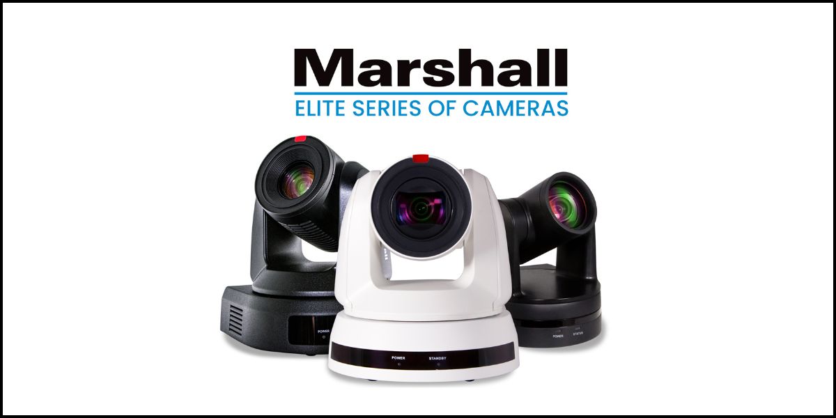 Marshall to Showcase Elite Series PTZ Cameras at InfoComm 2025