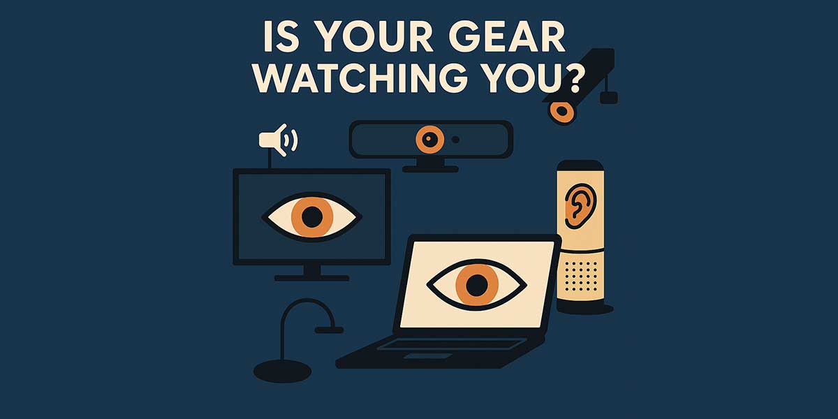 Is Your Gear Watching You?
