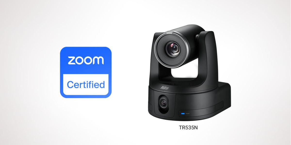 AVer TR535, TR535N Earn Zoom ProAV Camera Certification
