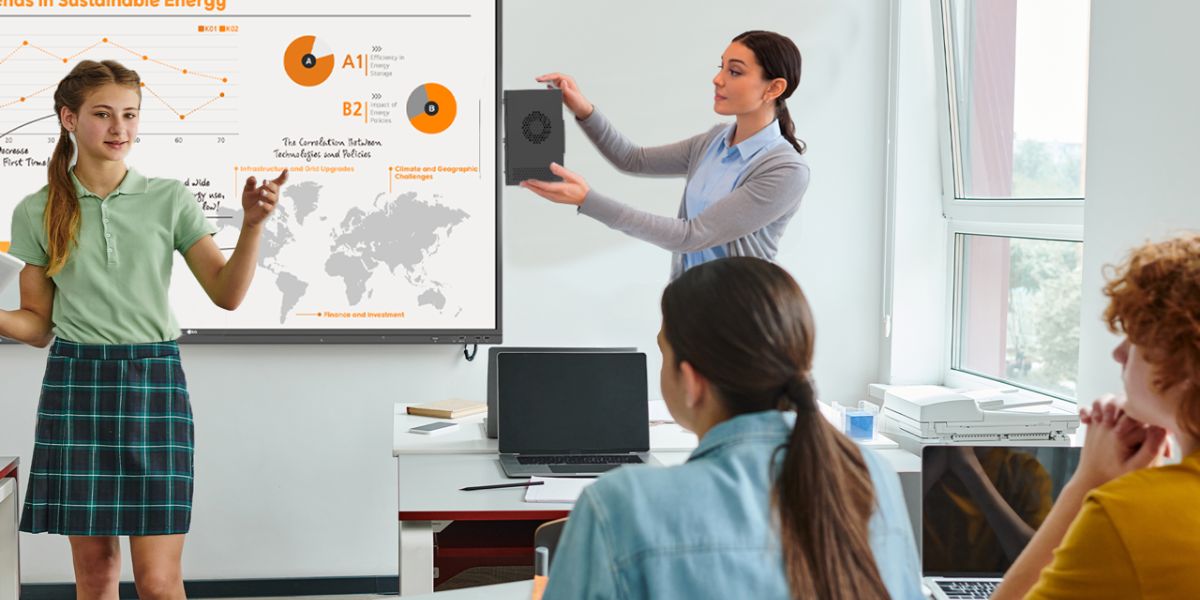 LG Unveils OPS-Based Chromebox Card for CreateBoard to Bring ChromeOS to the Classroom