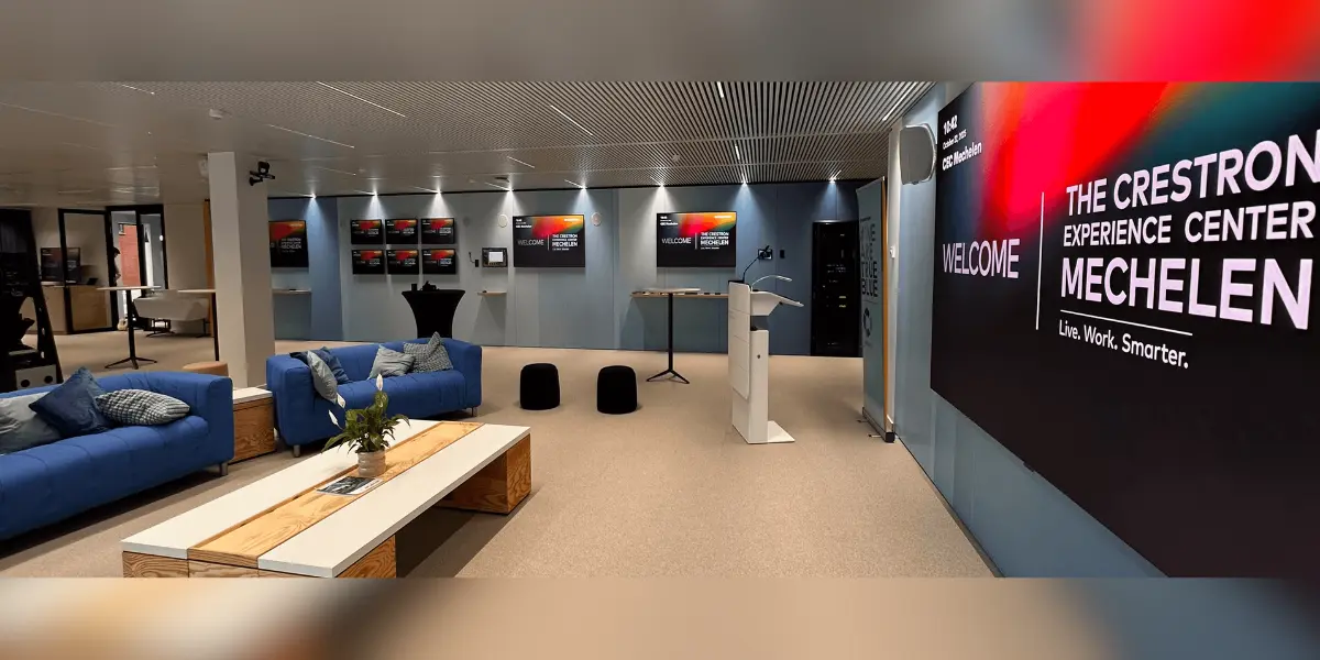 Crestron Expands European Presence With New Experience Center in Belgium