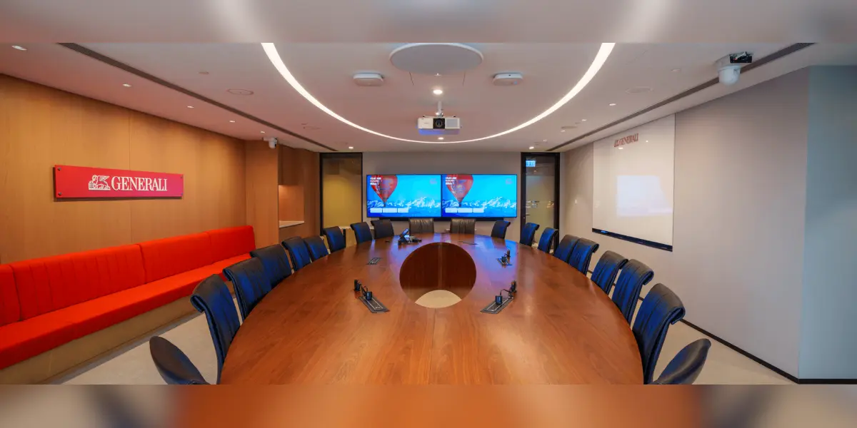 Generali Hong Kong Modernizes Offices With Crestron AV and Collaboration Systems