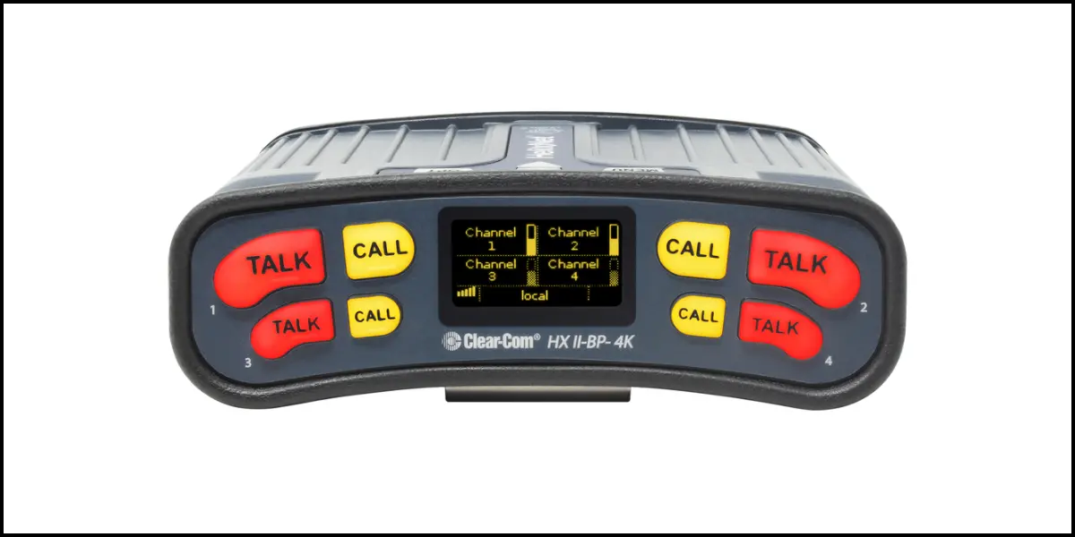 Clear-Com Expands HelixNet Line With New 4-Channel Beltpack