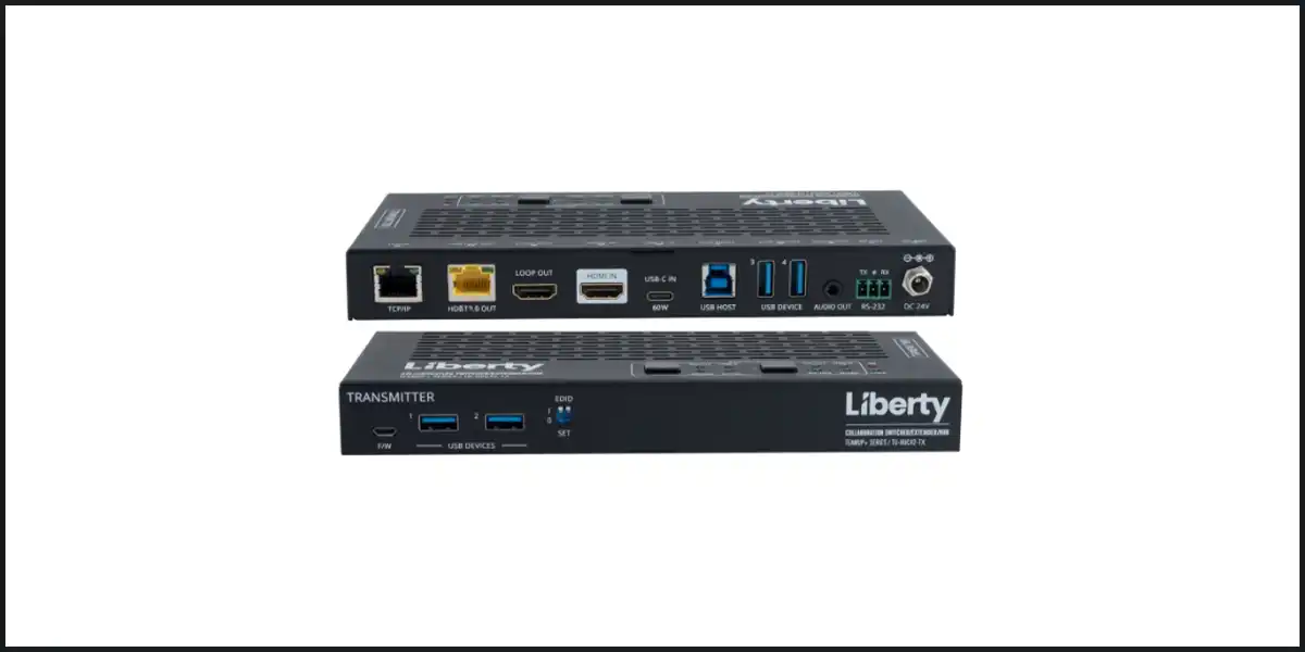 Liberty Launches DS42 TeamUp+ Series for Simplified USB-C Collaboration