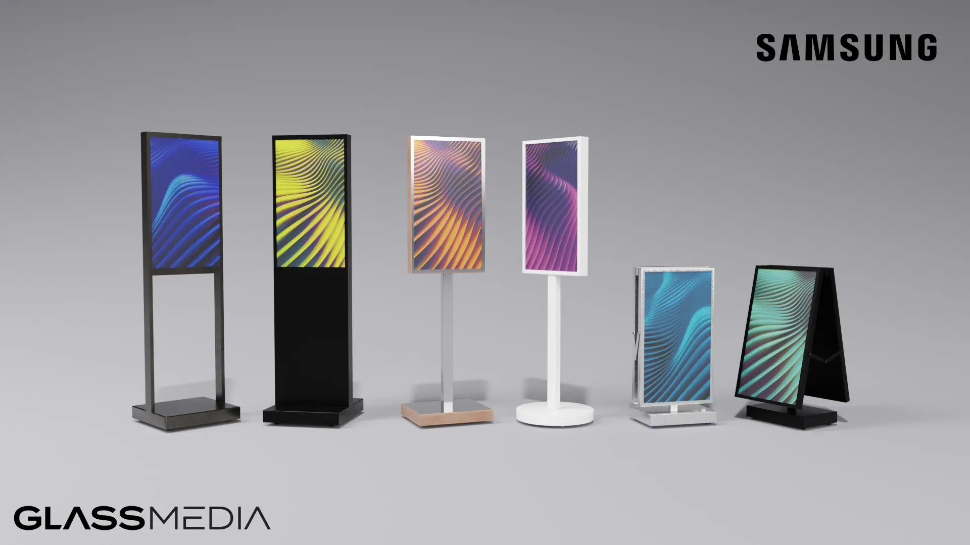 Glass-Media and Samsung to Debut Color E-Paper Signage Accessories at NRF 2026