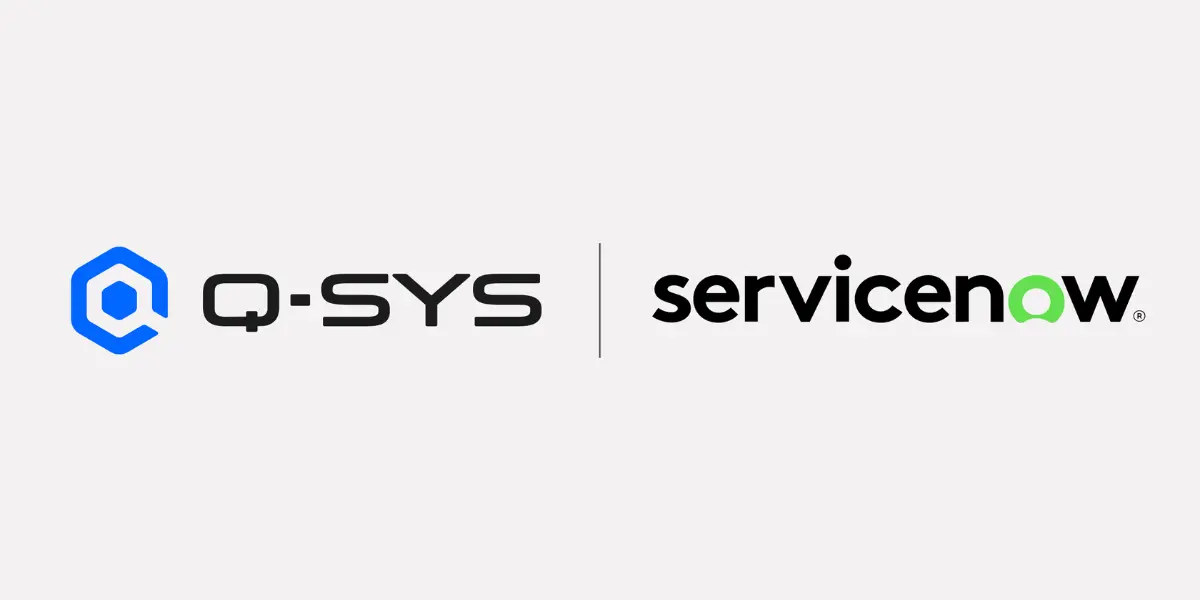 Q-SYS Announces Integration With ServiceNow to Streamline AV and IT Workflows