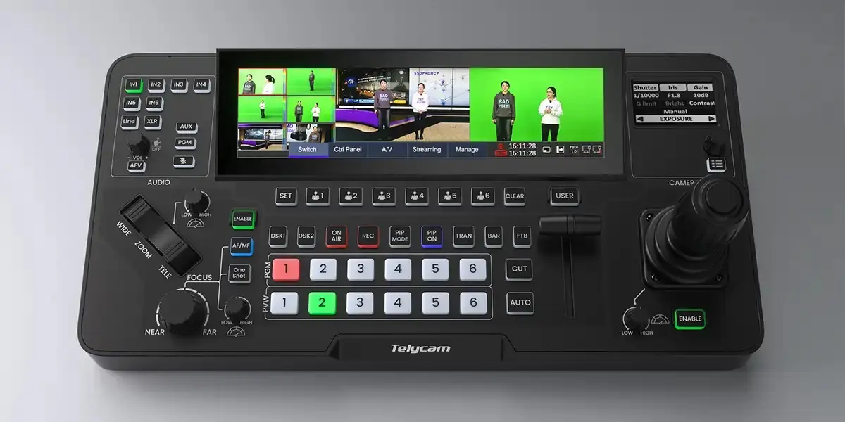 Telycam Launches Mix One All-in-One Video Production System for PTZ Workflows