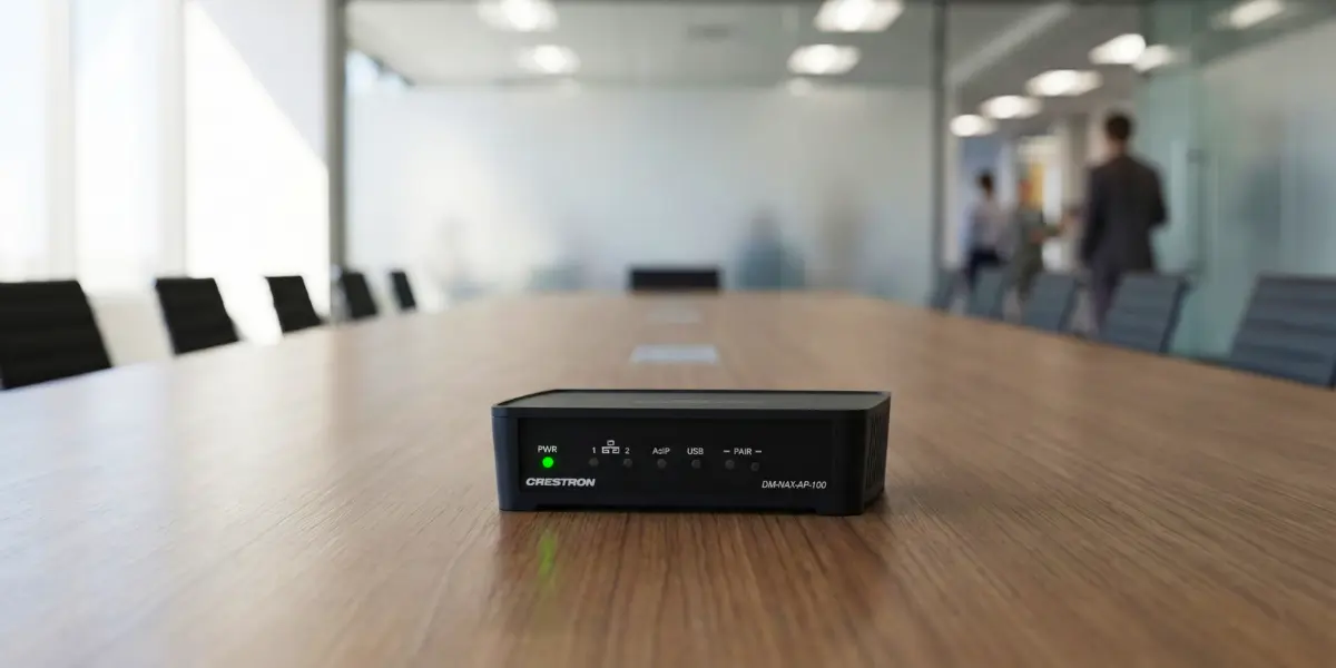 Crestron Introduces DM NAX Intelligent Audio Platform and 1 Beyond i12D Camera