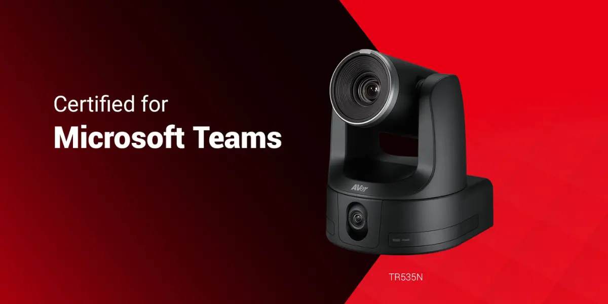 AVer TR535 Earns Microsoft Teams Certification for Large Room Collaboration