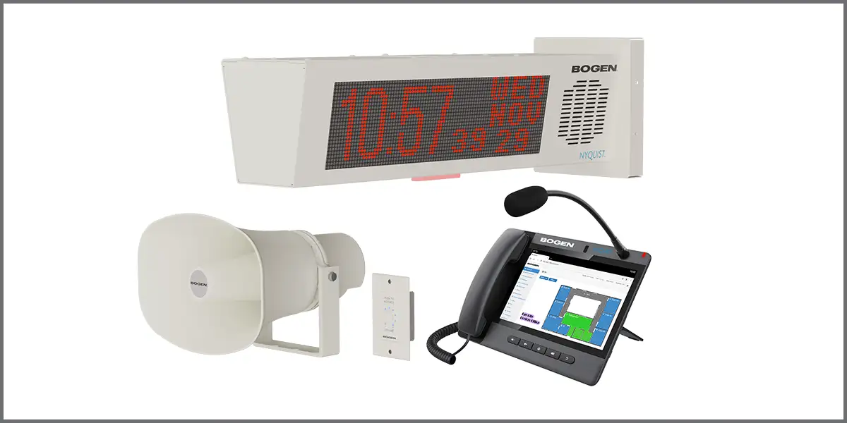 Bogen to Introduce Nyquist Communication Devices at ISC West 2026