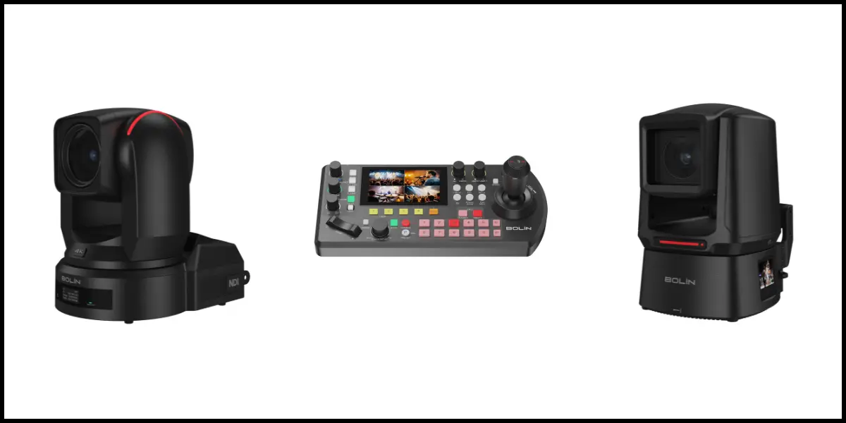 Bolin Introduces PTZR Camera, PTZ Model and Controller for Production Workflows