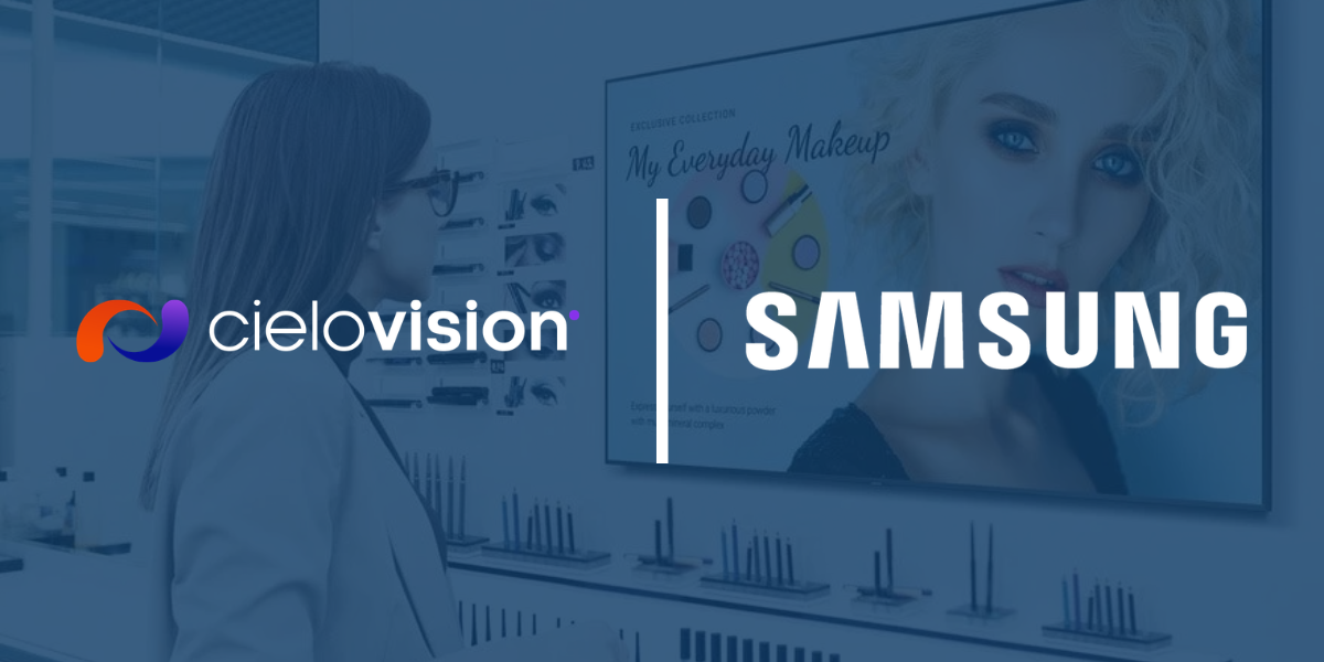 CieloVision Launches Real-Time Digital Signage That Adapts to Customer Behavior