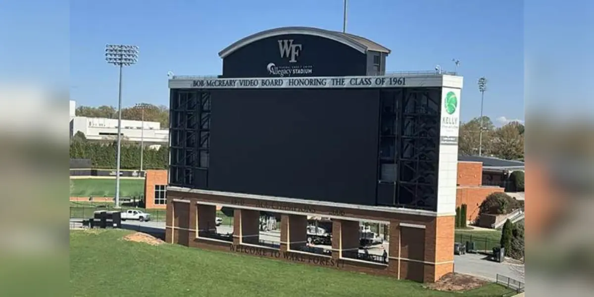 Wake Forest Debuts Major Video Display Upgrade Ahead of 2026 Season