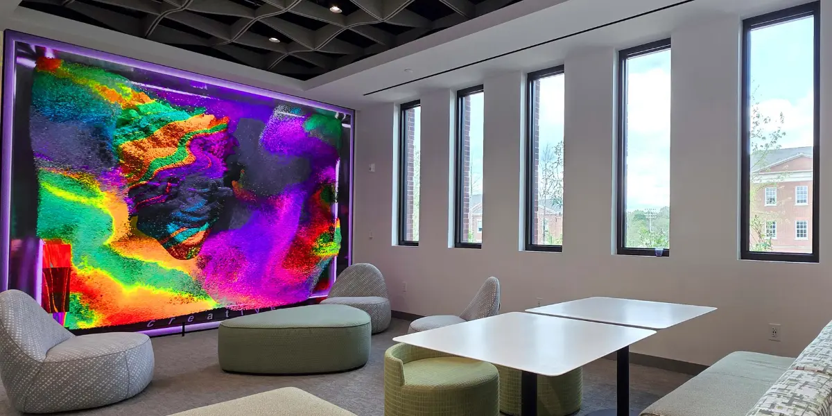 Interactive LED Wall Turns Emotions Into Real-Time Visuals at Atlanta’s Westminster Schools