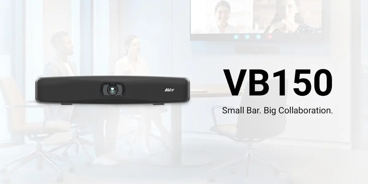AVer Introduces VB150 Video Bar for Huddle Rooms and Small Meeting Spaces