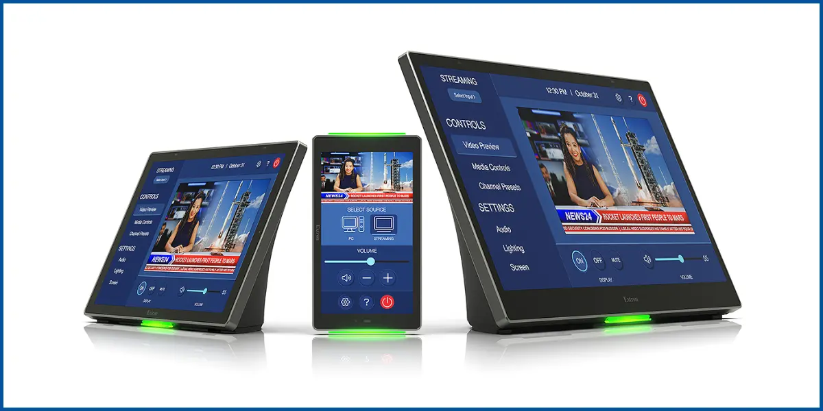 Extron Begins Shipping New TouchLink Pro 35 Series Touchpanels