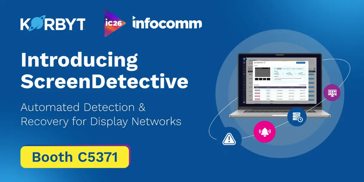 Korbyt Adds Automated Monitoring and Content Publishing Tools Ahead of InfoComm 2026