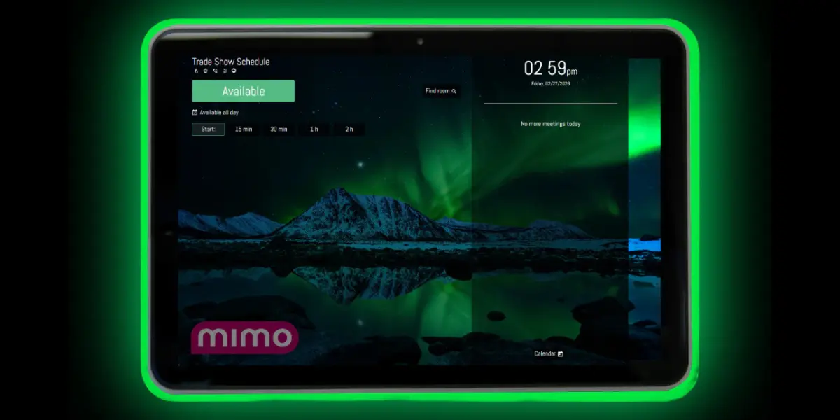 Mimo Launches MystReserve Room Scheduling Solution for Shared Workspaces