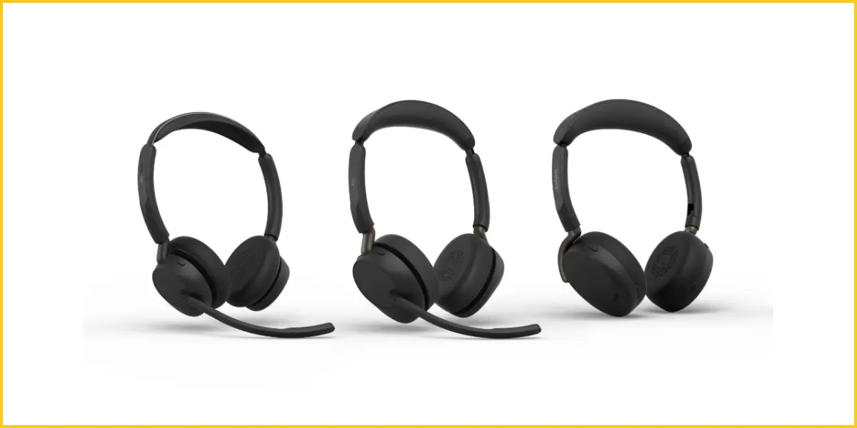 Jabra Launches New Evolve3 Headsets Designed for Hybrid, Open Office and Desk-Based Work