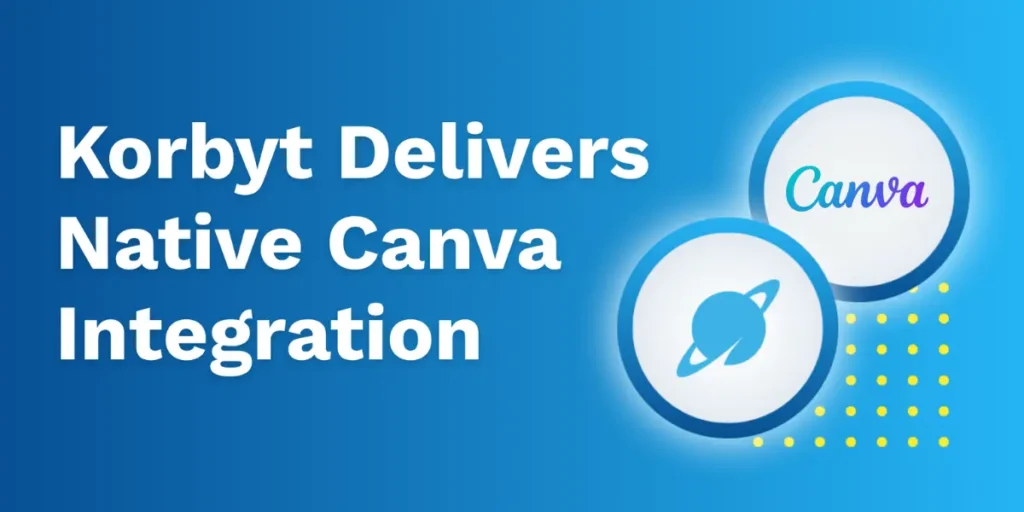 Korbyt Adds Native Canva Integration to Digital Signage Platform