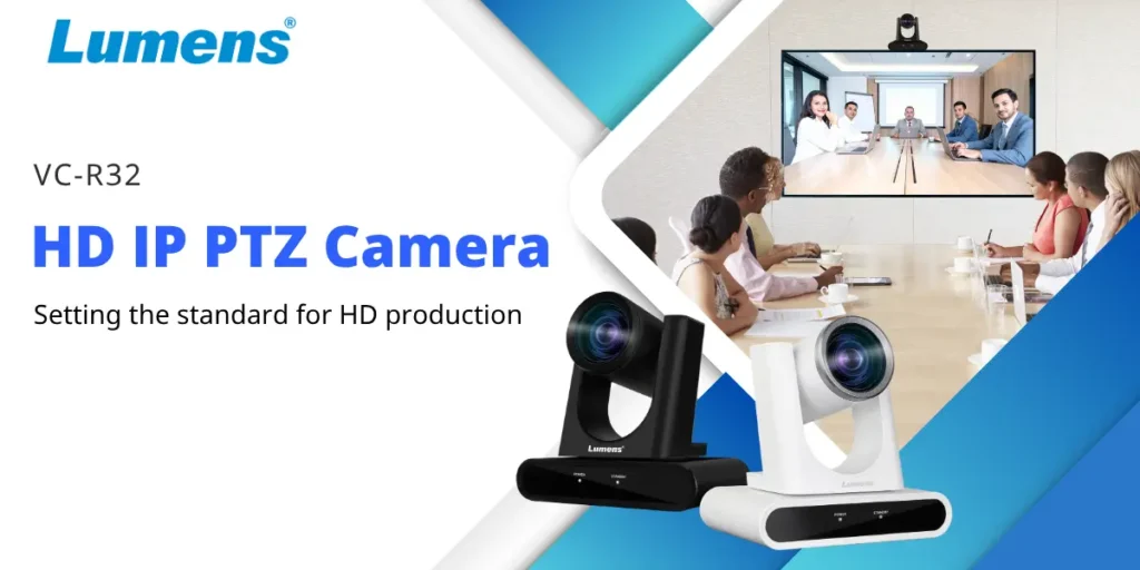 Lumens Debuts VC-R32 Camera for Meeting Rooms and Classrooms