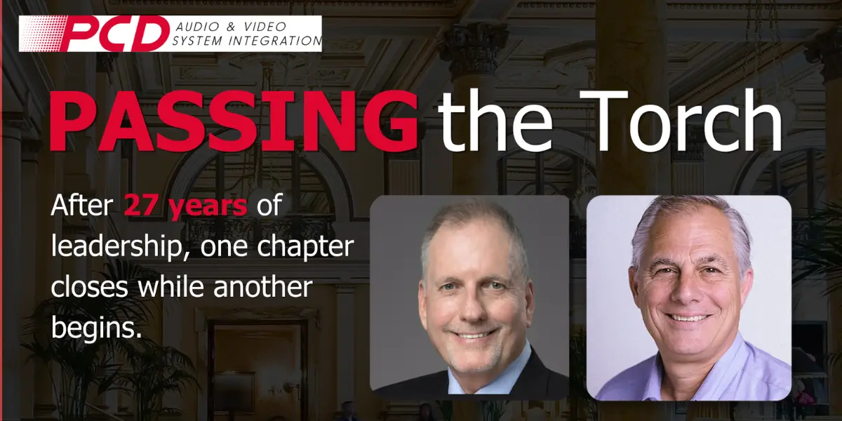 PCD Announces Leadership Transition as John Rudolph Retires, Hal Truax Named President