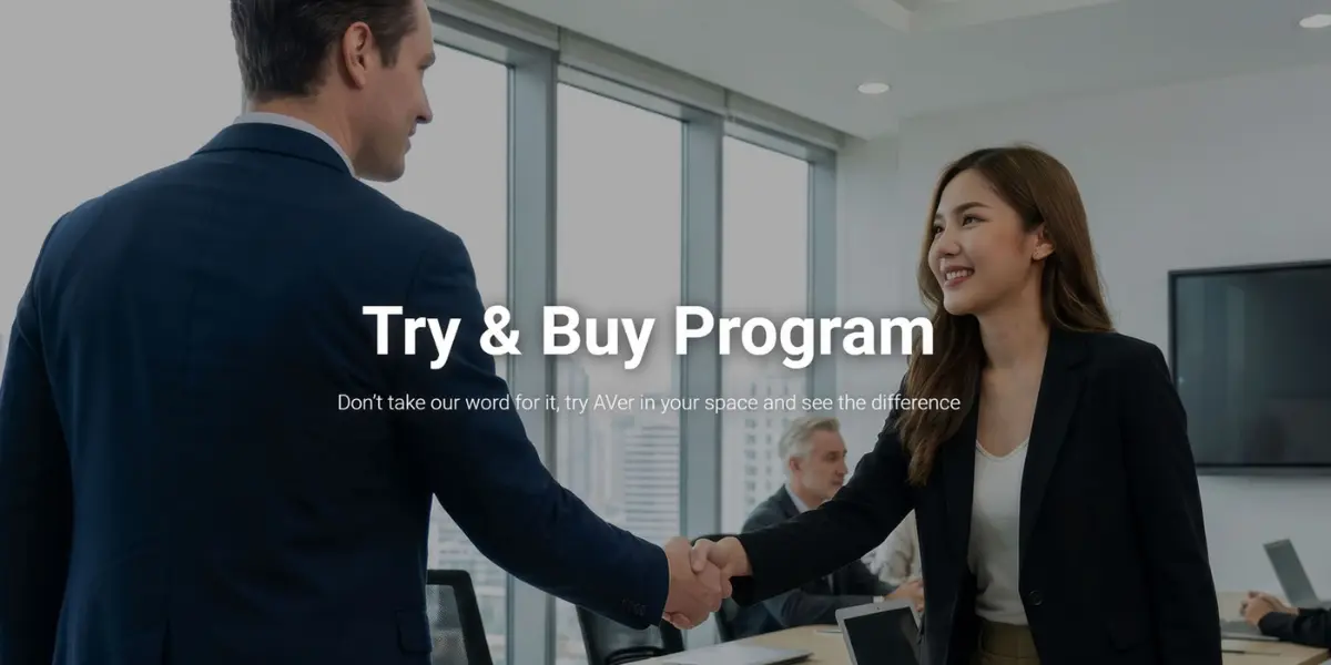 AVer Launches Try & Buy Program for Technology Evaluations
