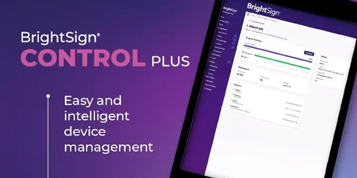 BrightSign Launches BrightSign Control Plus on Amazon Web Services