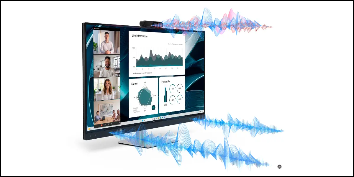 Dell Introduces All-in-One 4K Huddle Room Conferencing Monitor for Small Meeting Spaces