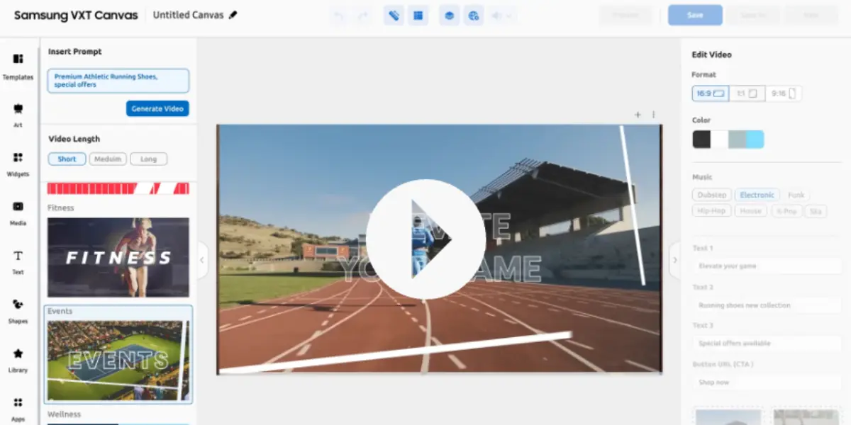 Samsung VXT Adds Idomoo’s Lucas AI for Creating Digital Signage Videos