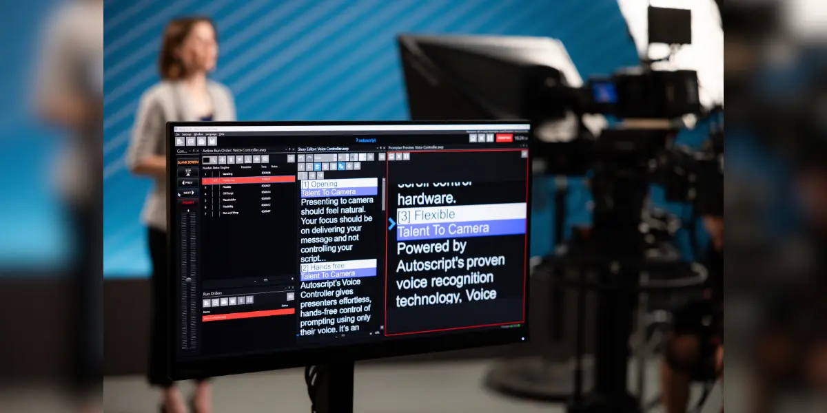 Autoscript Adds Voice Control to Teleprompter Scripts With WinPlus-IP