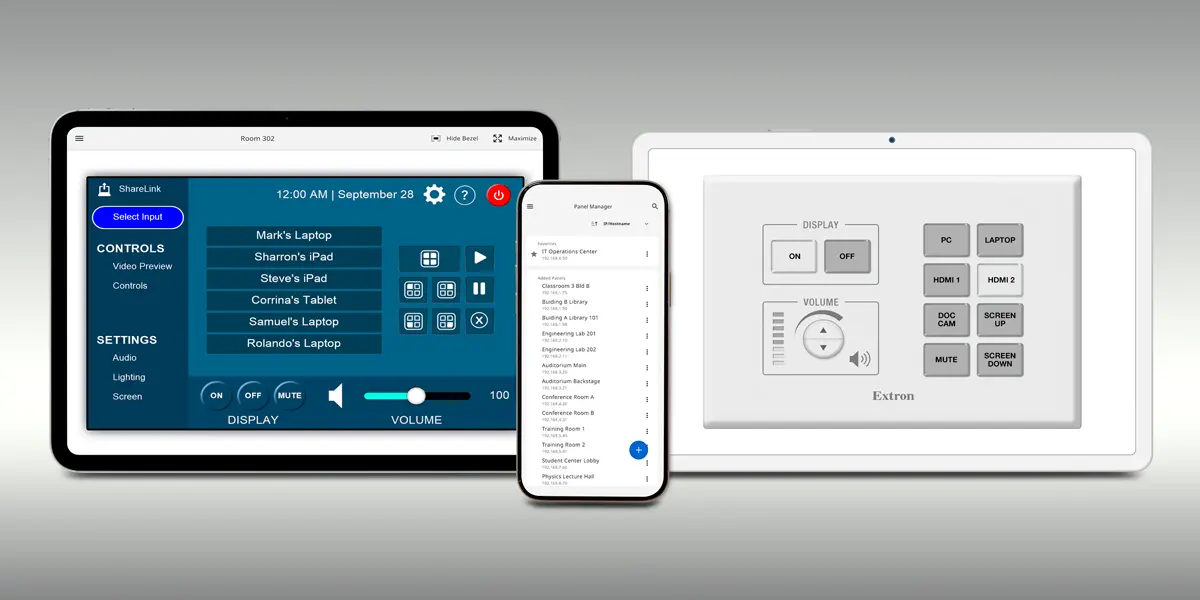 Extron Launches Control Pro App for Managing AV Systems From Mobile Devices