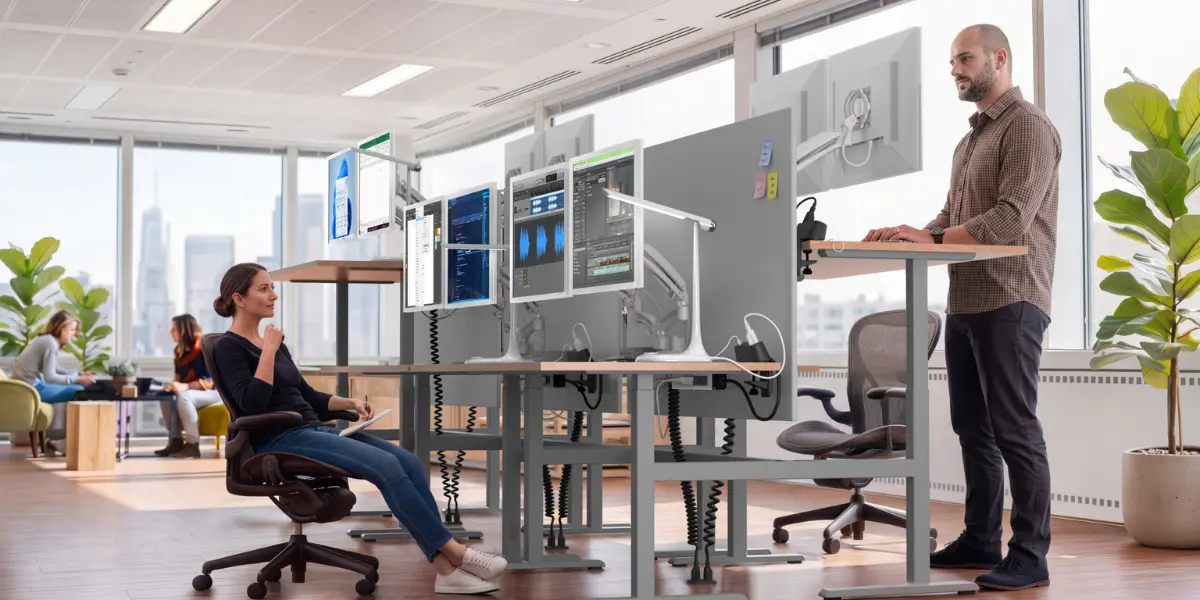 Legrand | AV Adds 65W USB-C Charging to Sit-Stand Desk Power System