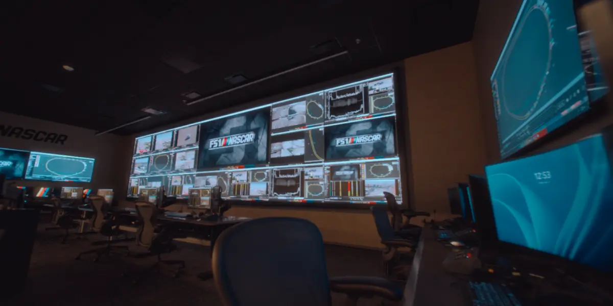 How NASCAR uses Samsung display technology to power a new era of race control