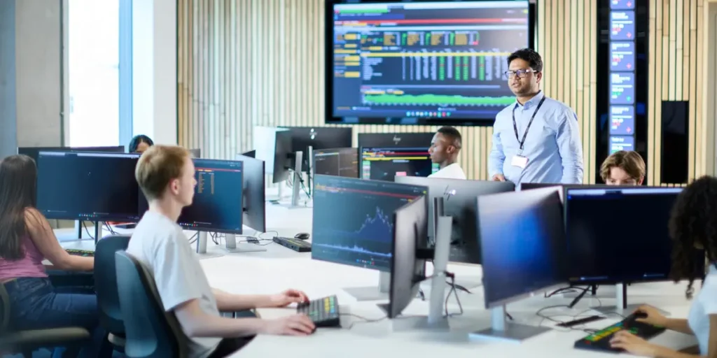 Crestron Powers Bloomberg Trading Suite at Manchester Metropolitan University